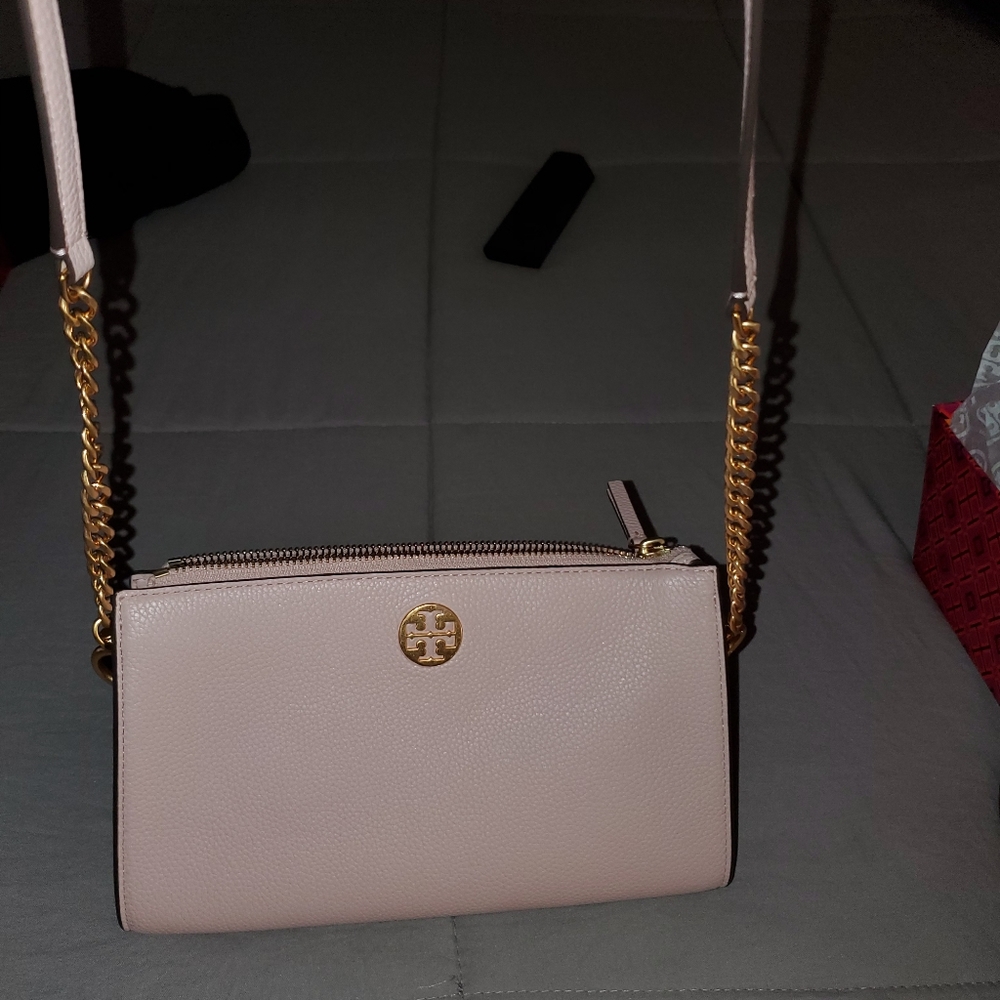 Tory burch seashell pink crossbody